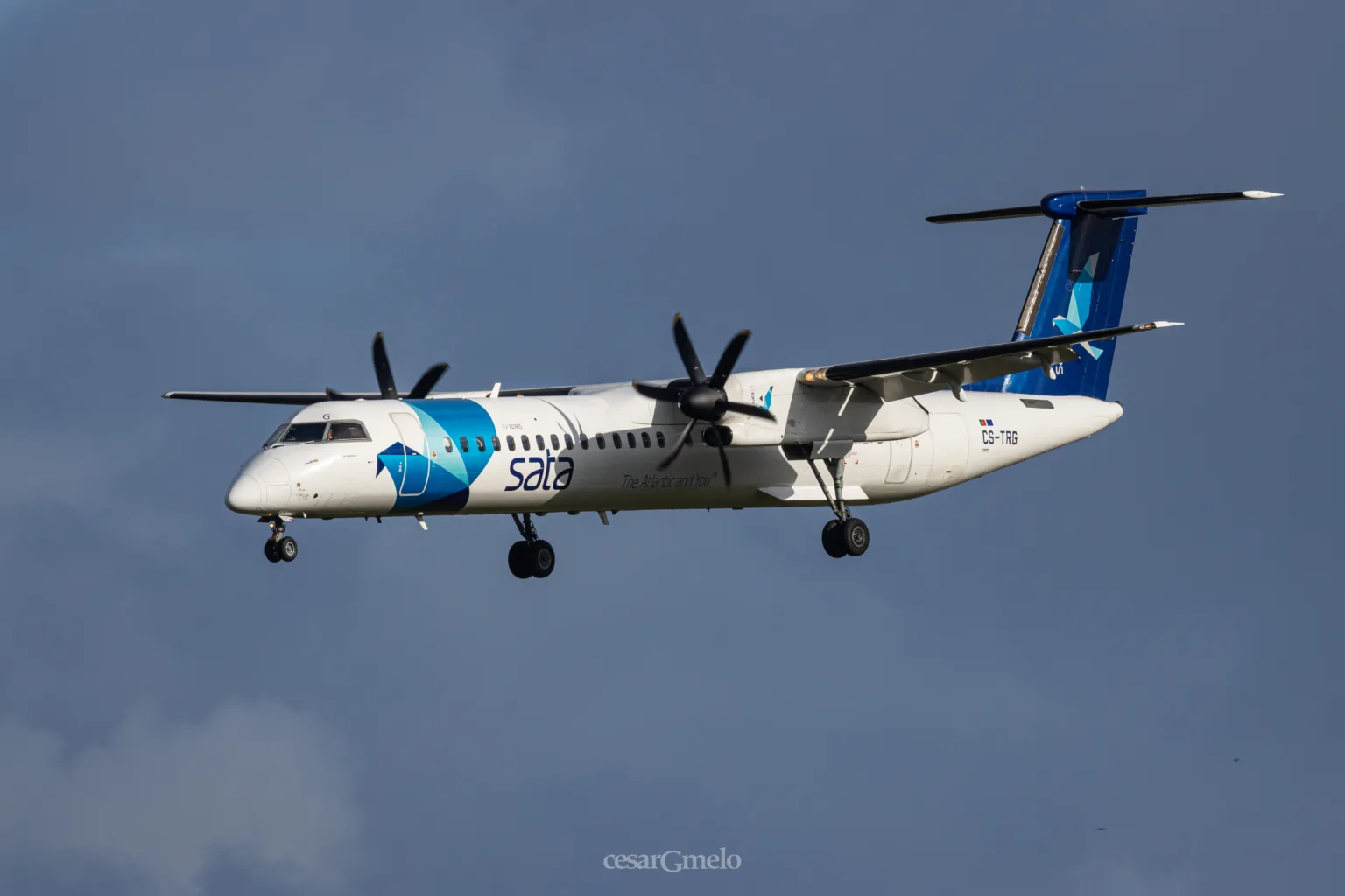 DeHavilland Canada Dash 8-400 // SATA Air Açores // CS-TRG // LPLA // 14.11.2024