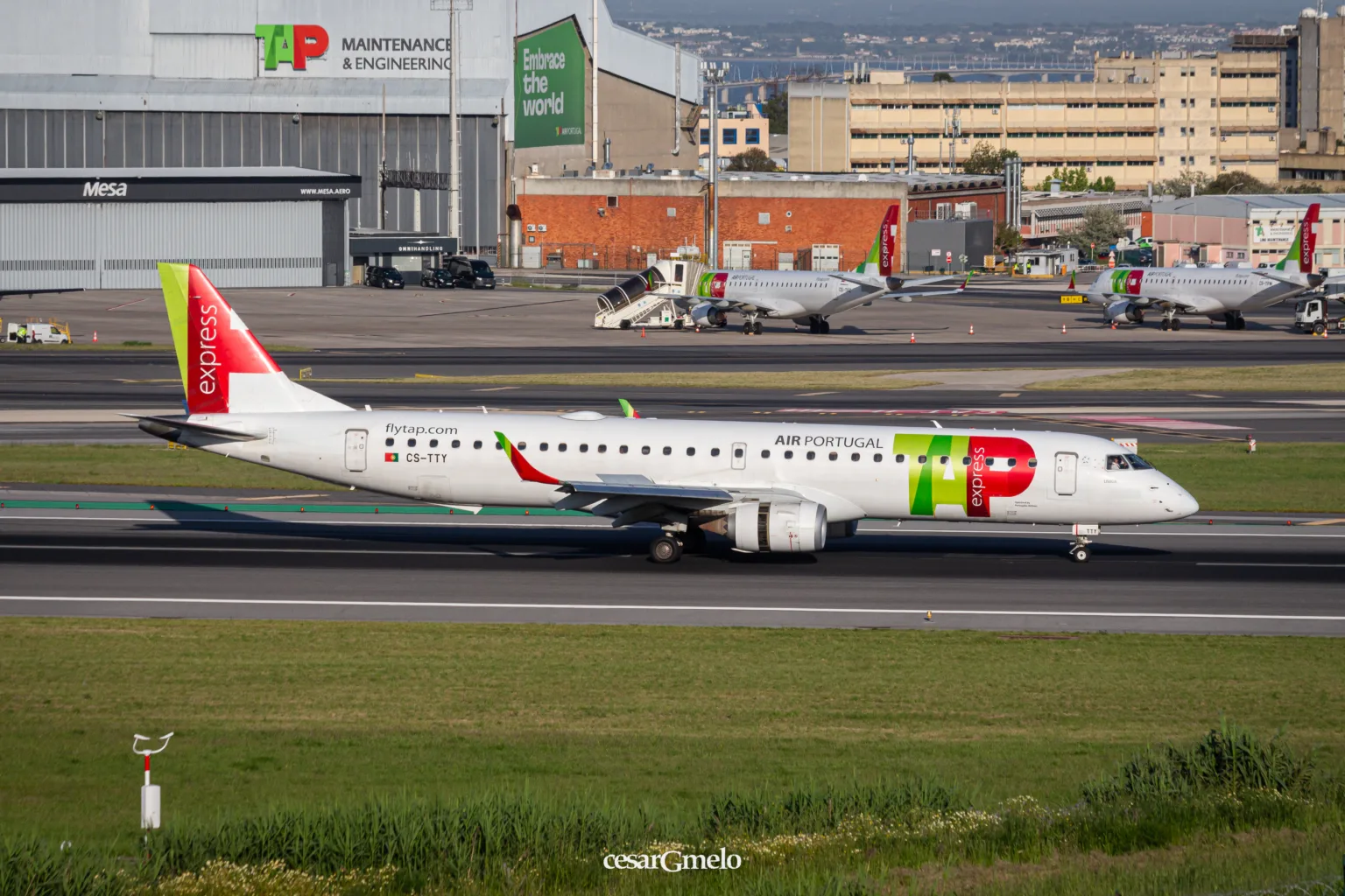 Embraer E195AR // TAP Express // CS-TTY // LPPT // 09.05.2025