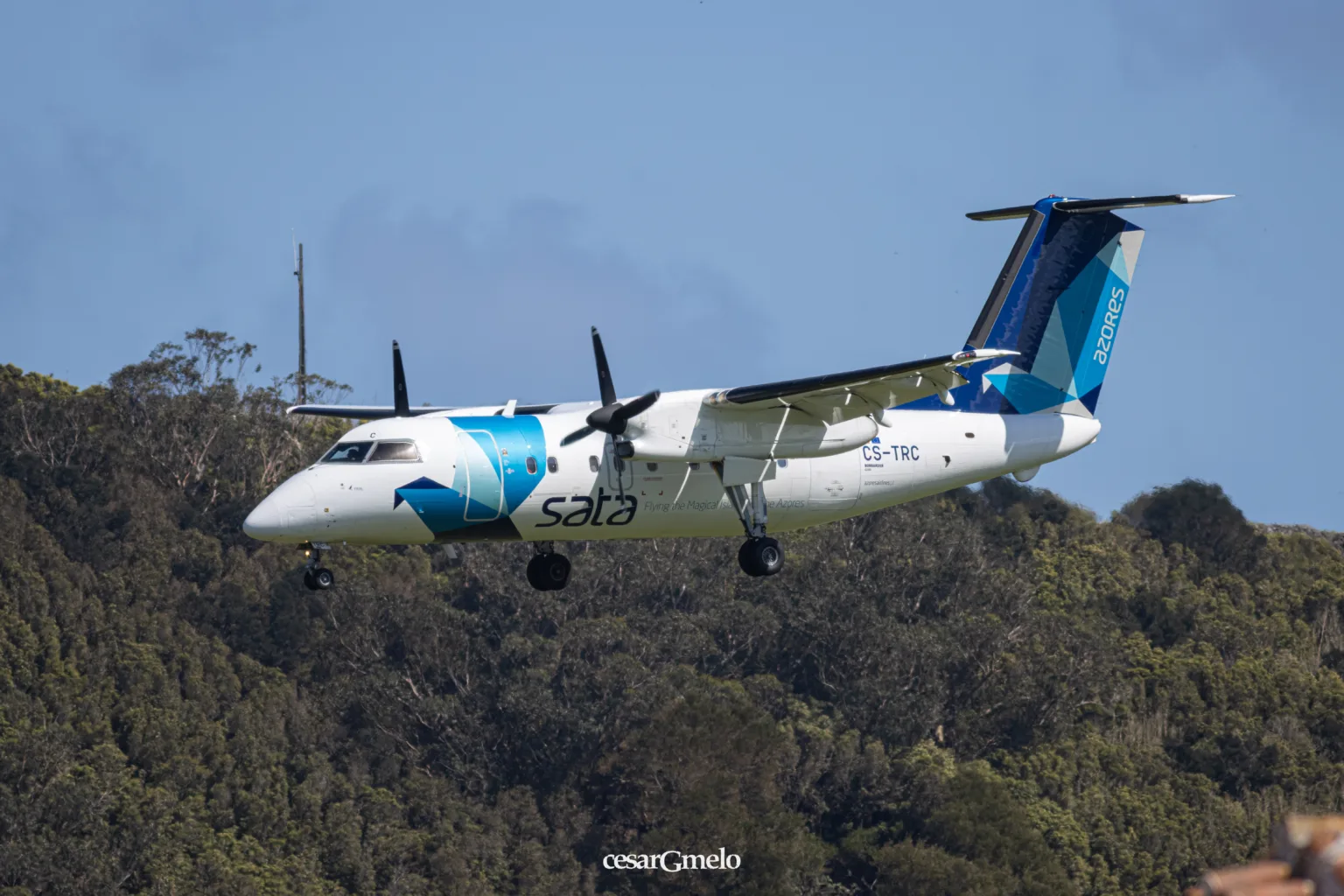 DeHavilland Canada Dash 8-200 // SATA Air Açores // CS-TRC // LPLA // 28.03.2025