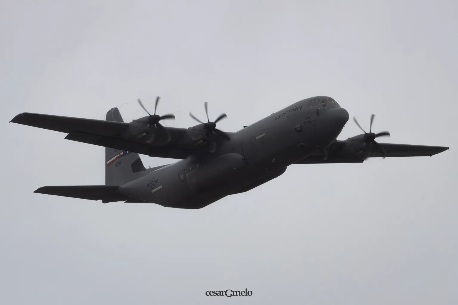 Lockheed Martin C-130J-30 Super Hercules // United States Air Force // 11-5732 // LPLA // 10.12.2024